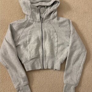 Lululemon Athletica Light Gray Hoodie